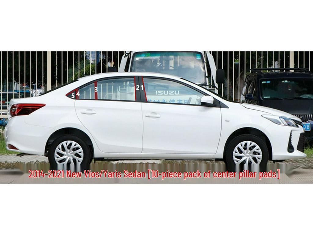 Toyota Corolla, Levin, RAV4, Reiz, Vios FS 2023 Modified Car Window Center Pillar Fan