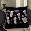 E-Esther Bunny Cartoon Cushion Cover Decorative Pillow Sofa Home Decor Case Pillow Cases