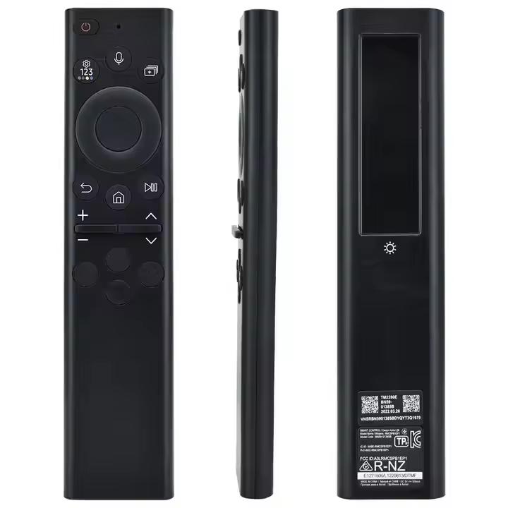 Replacement BN59-01385B Solar Voice Remote Control  for Samsung BN59-01385A Smart TVs  Neo QLED Crystal UHD Serie