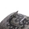 Rheemin Paisley Bucket   Charcoal Black
