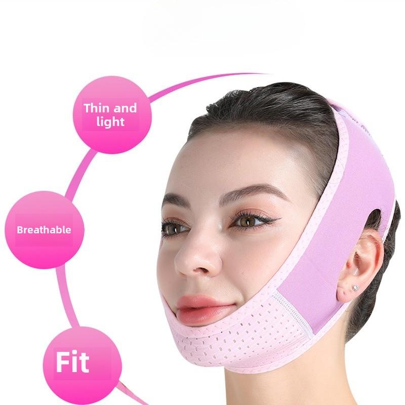1pcs Face Slim Strap V Shape Lifting Chin Supports Double Chin Reusable Anti-Slip Mask and Contour Strap