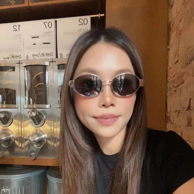 4 Pairs Oval Retro Glasses Novel Design Comfortable Wearing Must-have for Festivals Popular Choice Trendy Eyewear