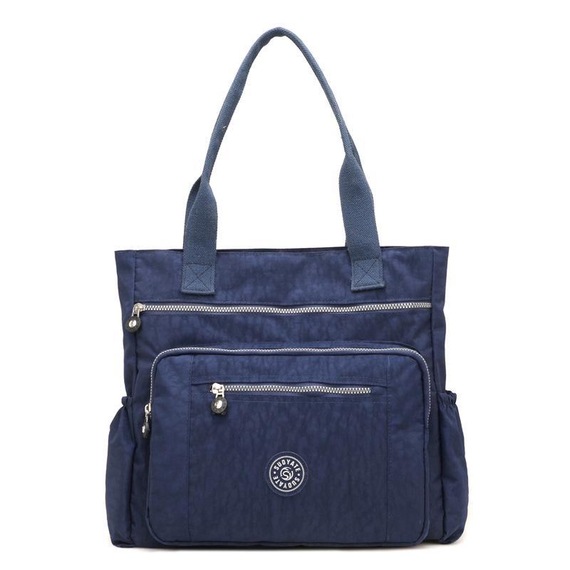 Versatile Women's Lightweight Nylon Shoulder Bag - Trendy, Casual, and Spacious Travel Handbag