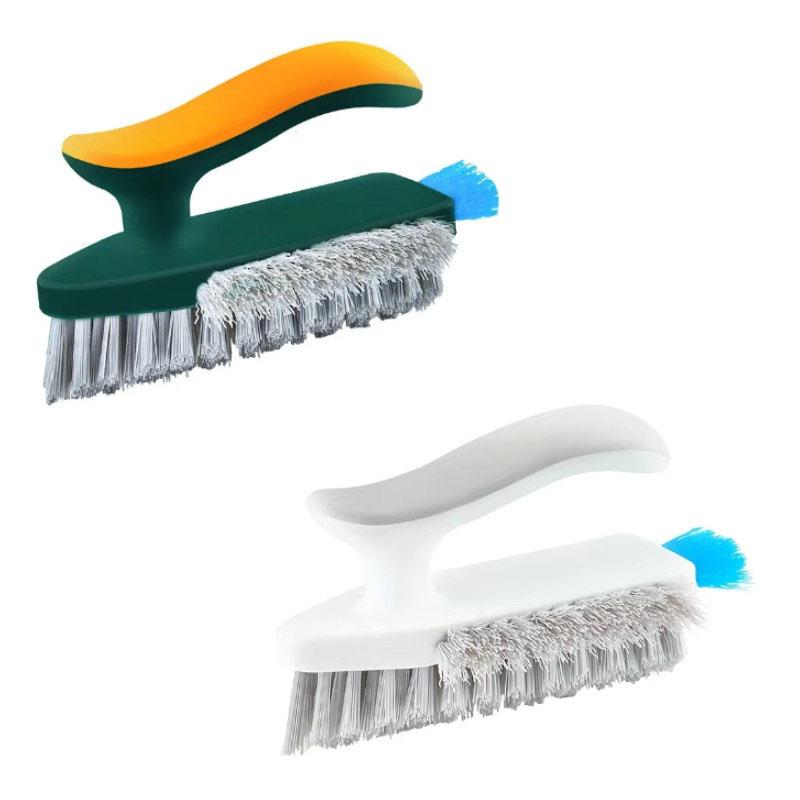 Household Cleaning Brush Kitchen Gadgets Tiles Window Trough 4 in 1 V-shaped Brush for Kitchen Home Supplies Tools Bathroom
