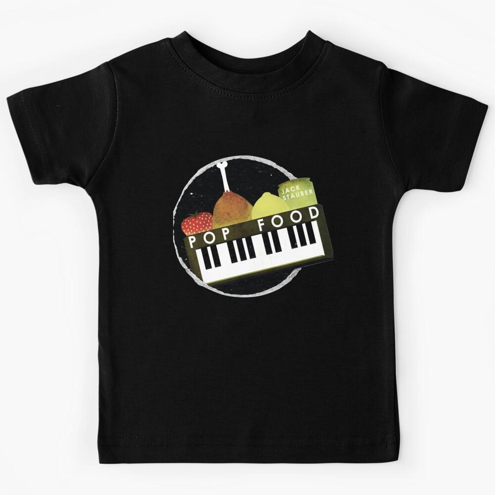 Jack-Stauber-Merch Pop Food Детская футболка 140