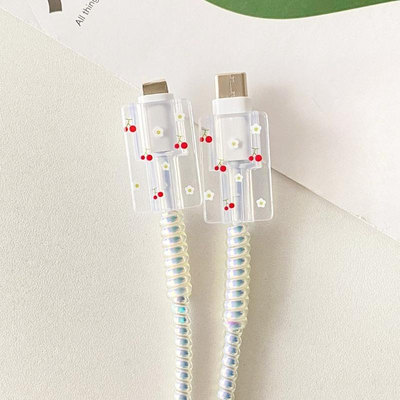 For Iphone Ipad Data Cable Protective Cover Charging Cable Anti Breakage Suitable for 20W Charger Gifts for Boys and Girls