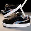 Niche retro classic couple bread shoes soft-soled student casual board shoes