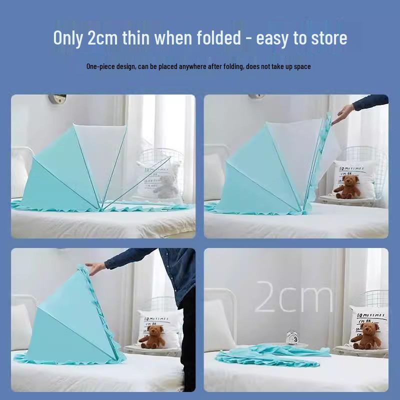 Foldable Baby Crib Mosquito Net - Universal Fit for Kids & Newborns