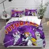 Set Biancheria da Letto Cartone Animato 3D Futurama Bender per Bambini e Bambine, Taglia Singola, Matrimoniale, Federa Copripiumino, Federa Cuscino, Letto Bambini, Adulti, Moda, Tessili per la Casa