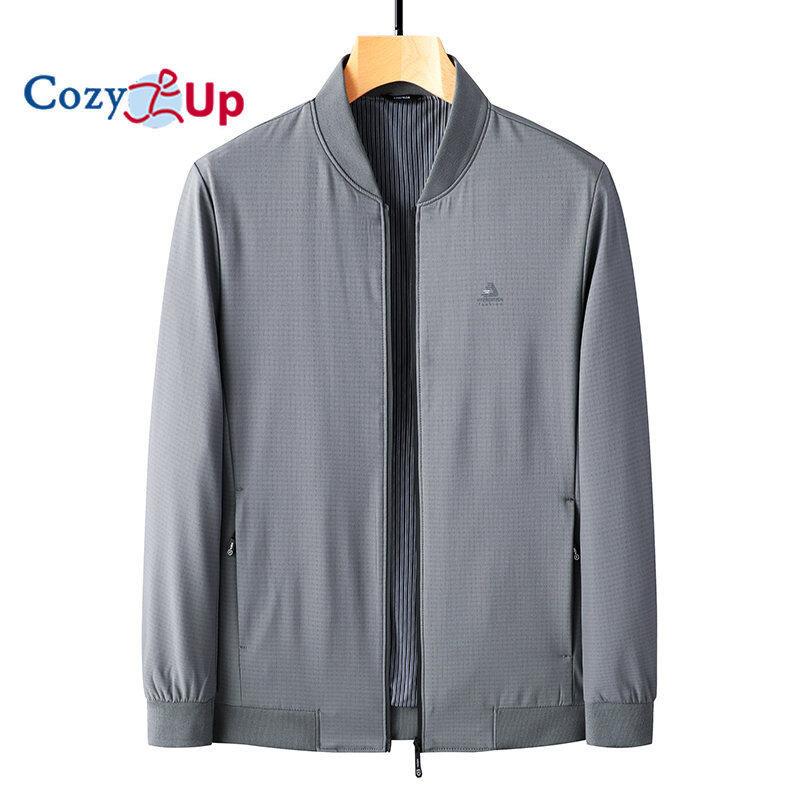 Cozy Up Casual Jackets Men Autumn Winter Casual Jacket Mens Coat Youth Handsome Top Coats Simple Jacket Mens