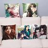 Anime The Scum Villain's Self-saving Pillow Case Fashion Square Pillowcase Bedroom Sofa Room Ins Decoration Leisure