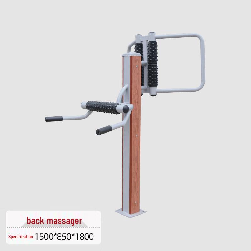Outdoor Plastic Steel Waist Back Massager