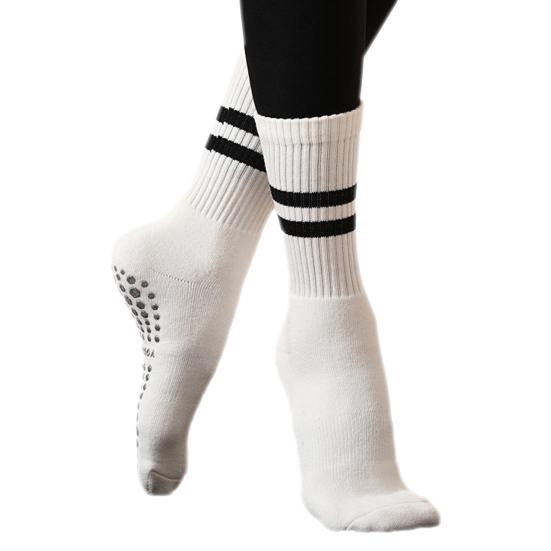 

Нежные спортивные носки, износостойкие, противоскользящие, не линяют белый