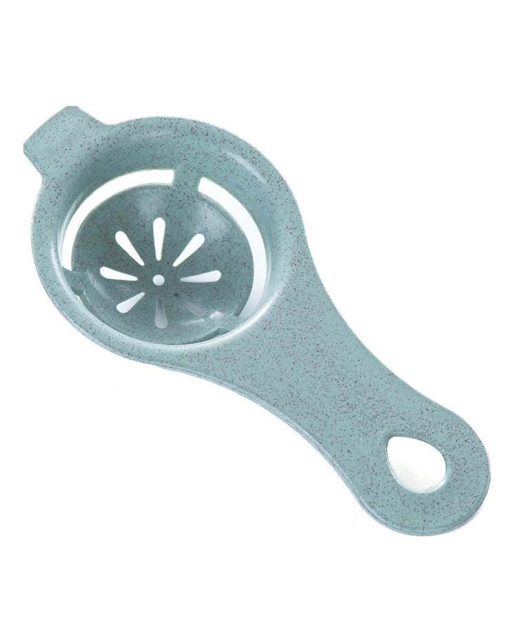 Egg Dividers Wheat Straw Egg White Separator Yolk Splitter Egg Filter Kitchen Baking Yolk Egg Whisk Strainer Baking Tools