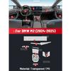 Anti-scratch Car Interior Center Console Media Dashboard Navigation TPU Protector Film For BMW M2 2024 2025 Sticker