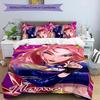3pcs KPop Demon Hunters47 Cover Set - Personalized Name, HD Printed Bedding with 1 Cover and 2 Pillowcases - Perfect for Home Decor, Easy Care