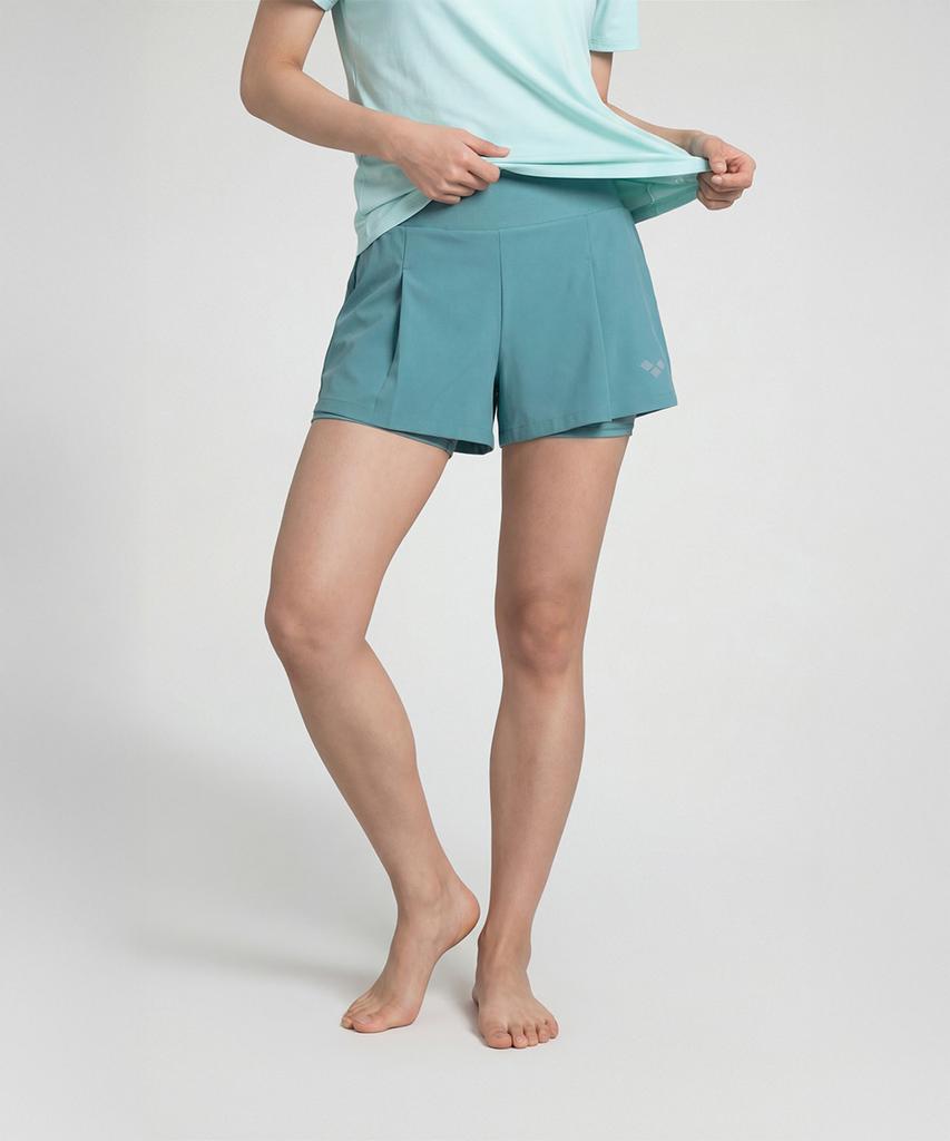 Alena Comfort Women'S Two-In-One Part-Time Shorts A6Bl1Qw18Dgn