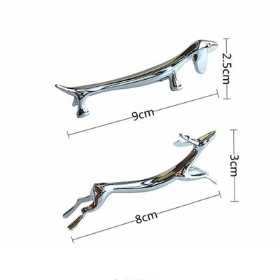 Dachshund Dog Utensil Holder, Stainless Steel Chopstick Rest, Zinc Alloy Spoon Fork Stand, Home Kitchen Table Decor Accessory