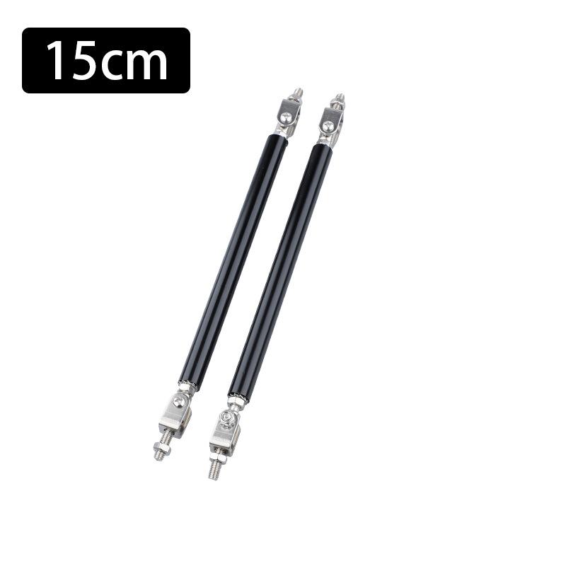 2x Univerzální Závodní Nastavitelná Přední Zadní Lišta Nárazníku Rozdělovač Podpěrná Tyč Sada Závodní 75mm/100mm/150mm/200mm Styling Auta Tunning