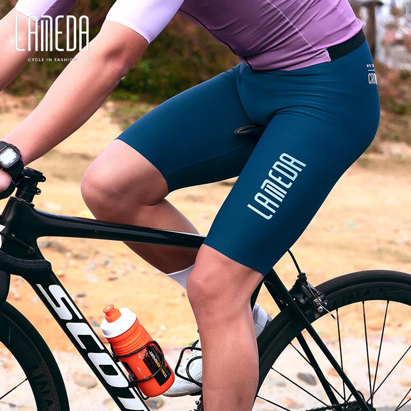 Cycling Shorts, Bib Shorts, One-Piece Shorts for Men, Summer Professional Mountain And Road Bike Shorts, Haoyue Black, 2XL