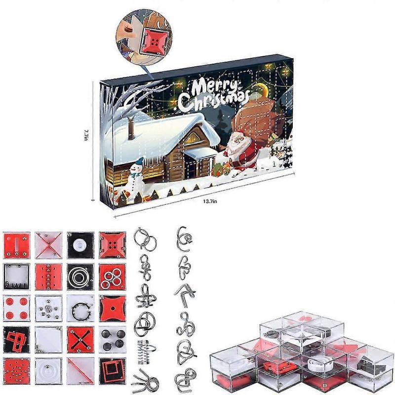 Christmas Advent Calendar Toy Gift Box Christmas Toys For Children Present