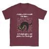 Mens Schrodingers Cat Revenge T Shirt  Pure Cotton Clothing Crazy Short Sleeve Round Neck Tees Gift Idea TShirts
