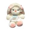 Little Bunny DIY Material Bag That Can Move Your Ears and Handmade New Year Gifts for Best Friends To Sleep with Dolls