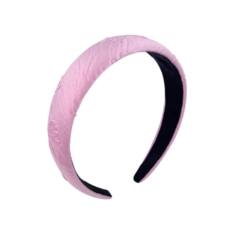 VVV Jacquardband Volumen Haarband _ Rosa