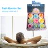 Set de Bombas de Baño 100g Bolas de Baño Sal Marina Limpiador Corporal para Baño de Burbujas Spa y Uso Doméstico Birtay &