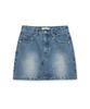 Yale Denim Mini Skirt_Light Blue