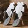 38-47 Summer Mens Casual Sandals Men's Large Handcrafted  Slippers Outdoor Sandals Beach Slippers