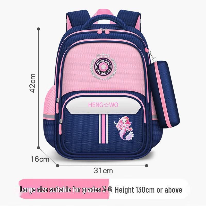 Li Shen Kids Large Capacity School Backpack