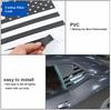 2Pcs Rear Window American Flag Vinyl Decal Stickers For 2008-22 Dodge Challenger