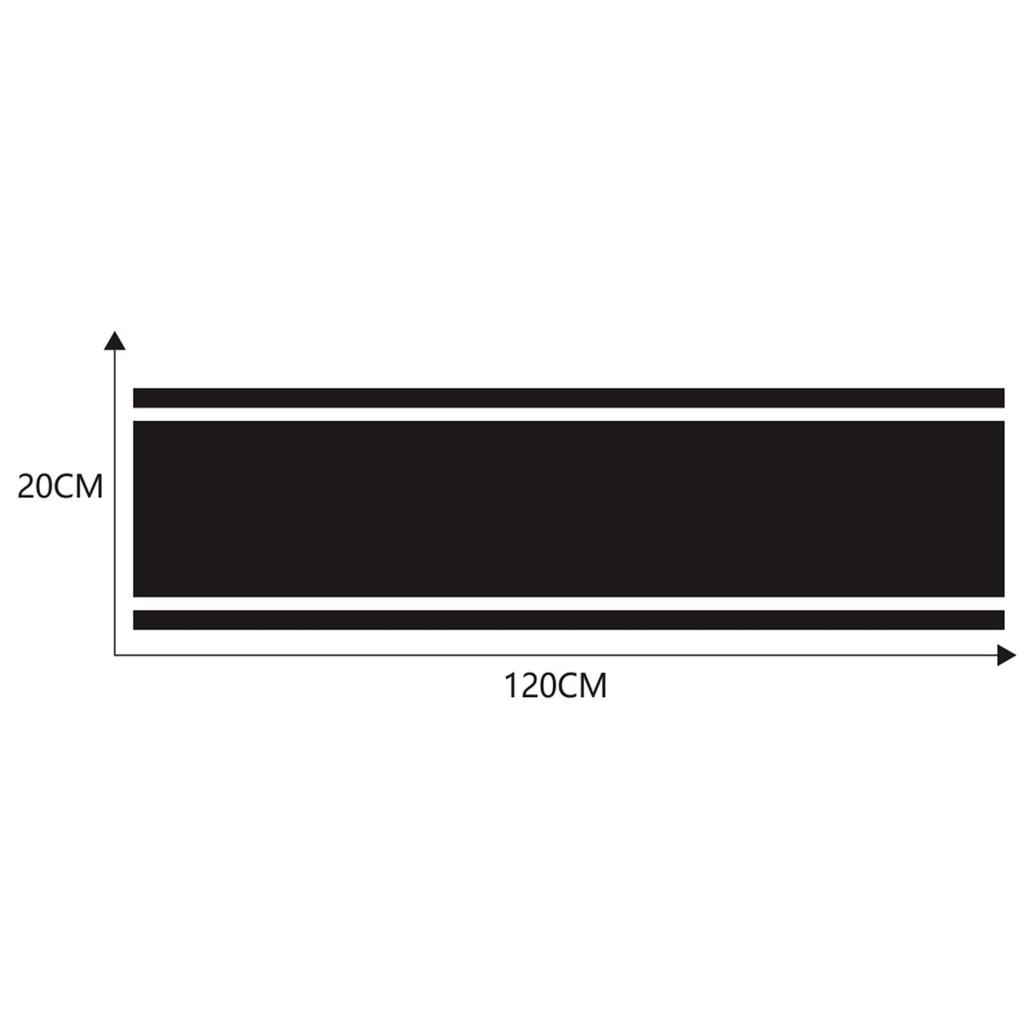 Xtahdge Car Hood Stripe Sticker Universal Auto Racing Stripe Body Side Vinyl Correction Stripe Decal Decoration