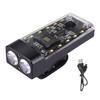 Bicycle Headlight 1500/3000mAh Rechargeable Power Bank Lightweight Waterproof Universal MTB Road Mountain Bike Night Riding LED Front Lamp
