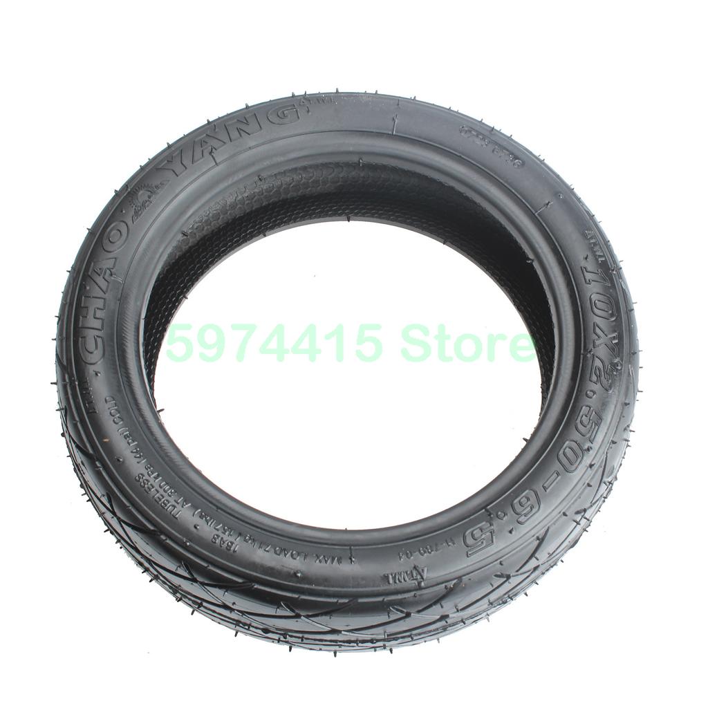 CHAOYANG 10X2.50-6.5 Tubeless Tires Fits For 10 Inches Electric Scooter 36V 48V Motor Hub Front or Rear Wheel Vacuum Tyres