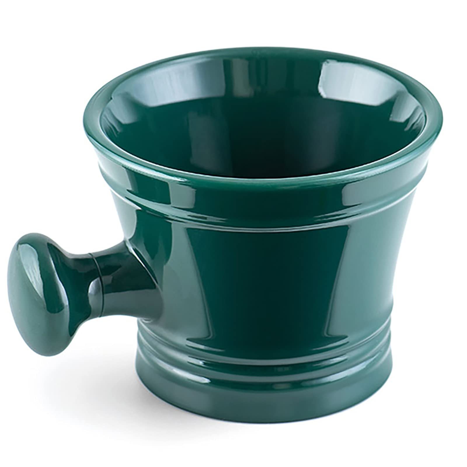 

Linkidea Акриловая чаша для бритья с ручкой, глубокая, чаша для влажного бритья, чаша для мыла и крема для бритья, для зеленой ручки, для мужчин,