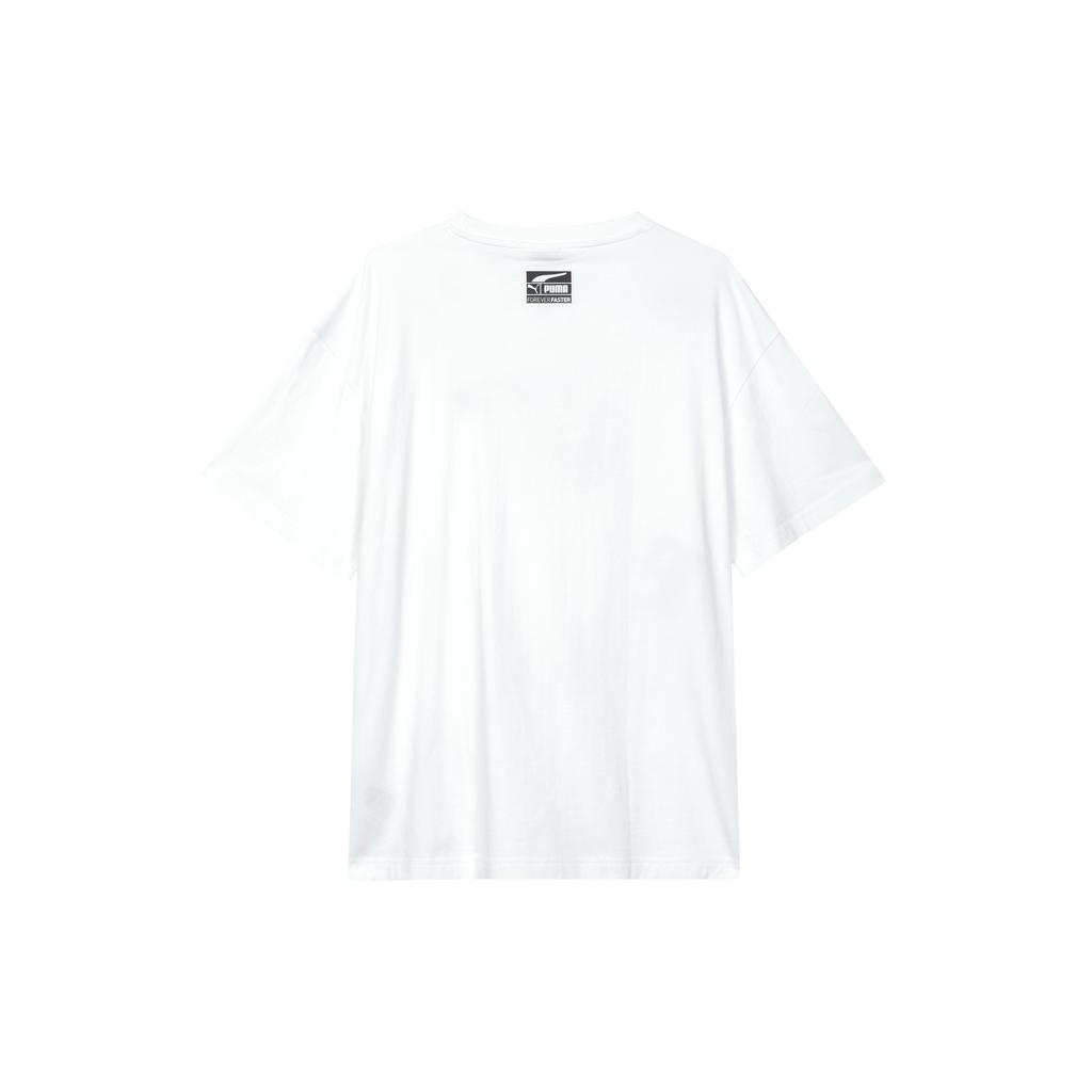 New PUMA T Shirts Unisex White 623248-02