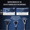 Tongue Scraper for Oral Care, Adult Tongue Coating Cleaner & Brush, Removes Bad Breath