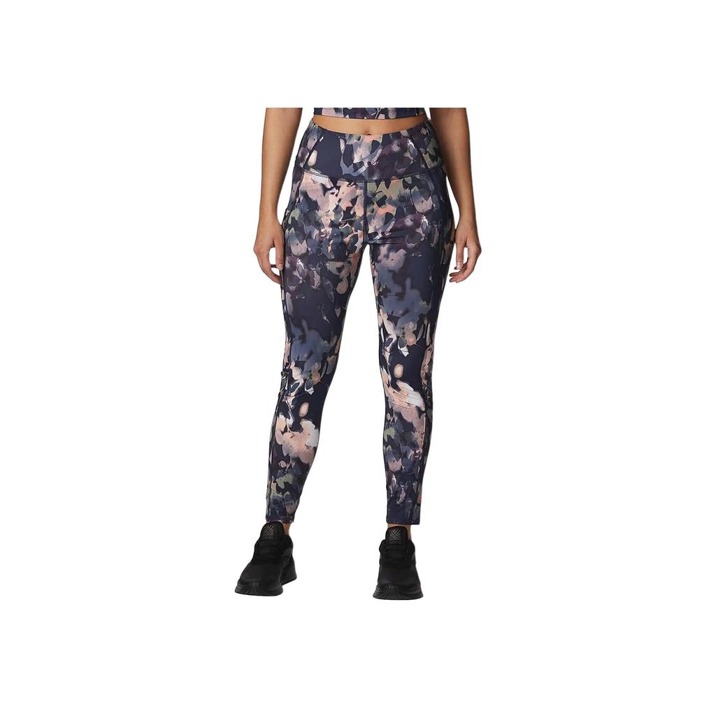 Columbia SS23 All-Over Print High-Waisted Slim Fit Sports Pants Women bottoms Multicolor AR7814-466