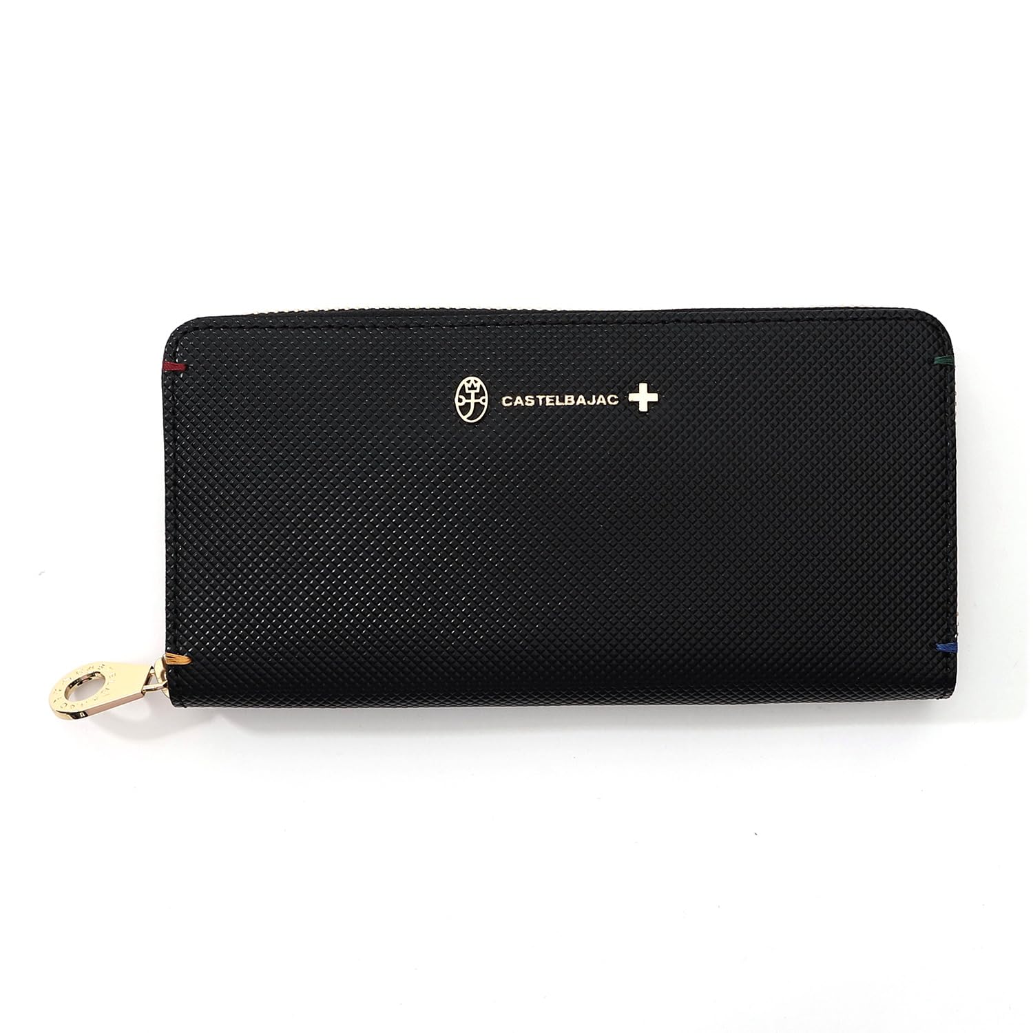 

Long Wallet Custom Made by Us Limited Round Zipper Genuine Leather Torque 96636IN Black [Castelbajac] Men s [Custom Color]