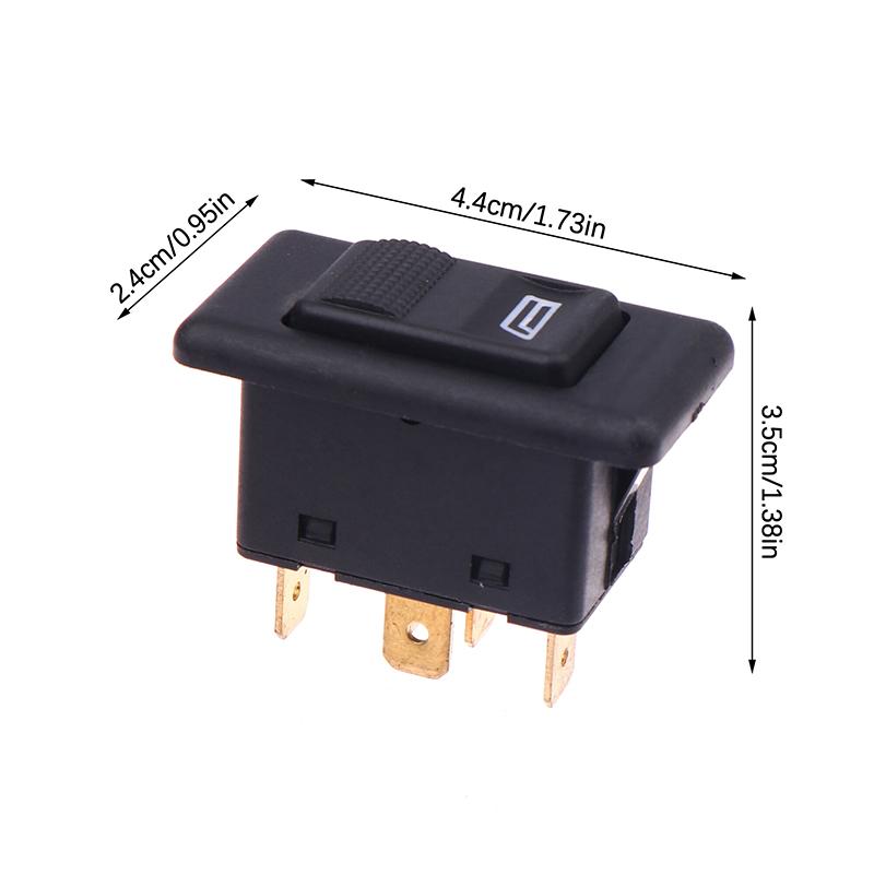 

Universal Auto Car Electric Power Window Switch Lifter Control 5 Pin Dc 12V 20A Regulator Switch Harness Accessories