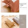 2PCS Ramie Fabric Tissue Box Cover,Napkin Holder Pumping Napkin Cover, Paper Box For Kitchen Car Toilet Tissue Case Container
