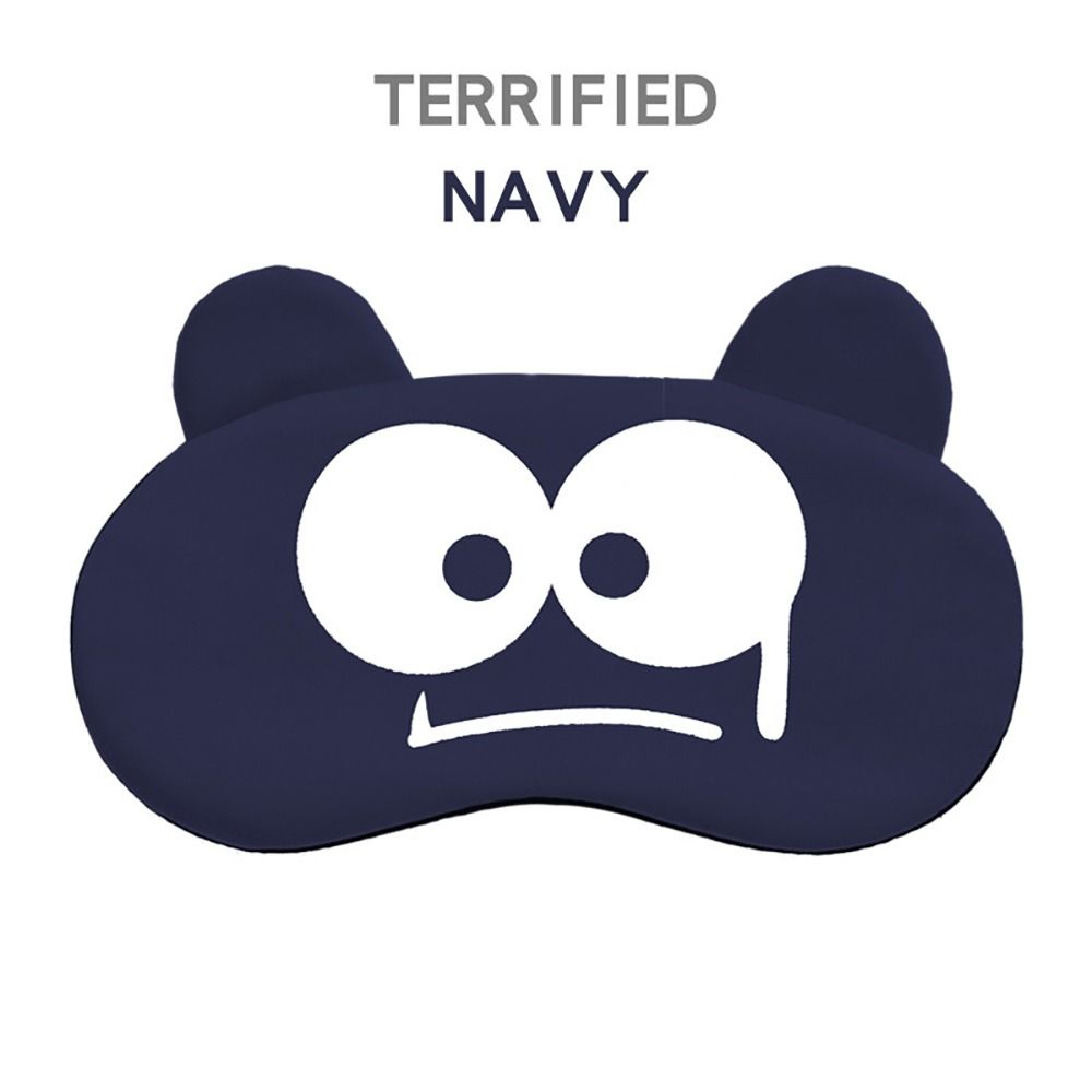 

Comfort Eye Masks Soft Eye Cover Cute Eyepatch Lunch Break Terrified Navy Blue