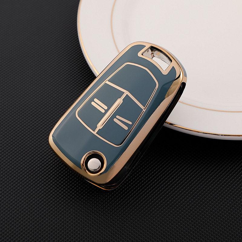 Opel Antara Zafira Vectra Key Cover (2010-2013 Models) - Golden Edge Protective Case