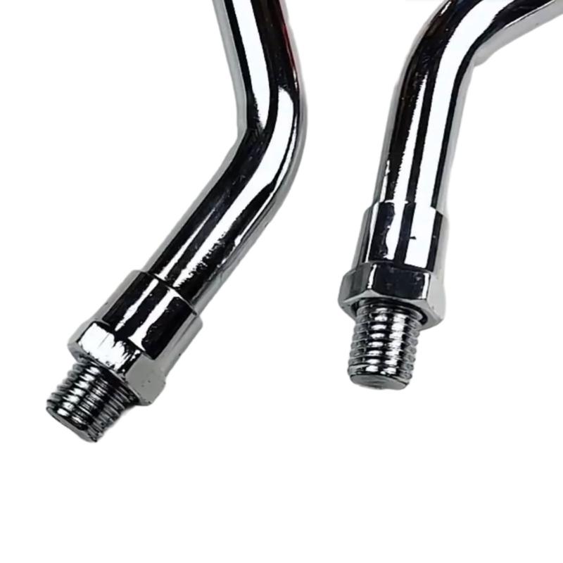 1 Pair Motorcycle Rearview Skeleton Hand Side Adjustable Scooters Rear View Motorbike Accessories