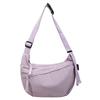 Canvas bag women's large-capacity new autumn and winter versatile casual shoulder messenger bag premium dumpling bag