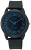 CITIZEN 10 ATM Water Blue and Q&Q Women's Watch, Colorful, Fashionable, Analog, Resistant, Black, VR64-005