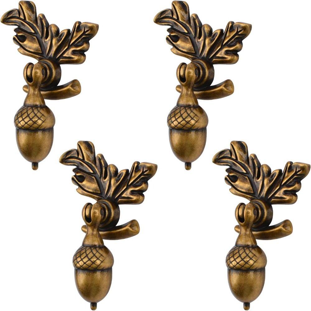 Söt hålhandtag Ekformade lådknoppar Bärbart skåpdörrhandtag för hemmöbler