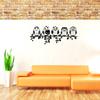 Owl Shaped PVC Wall Sticker Removable DIY Wall Decal Home Bedroom Decoration